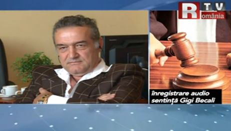 VEZI reactia de pe chipul lui GIGI BECALI, in momentul in care a aflat ca va face inchisoare! (VIDEO)