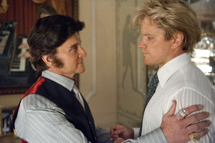 Michael Douglas: “Dupa 10 minute, am uitat ca ma sarut cu Matt Damon”