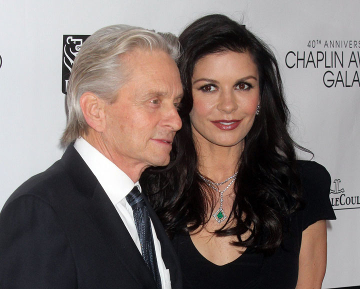Michael Douglas e la cutite cu soacra!