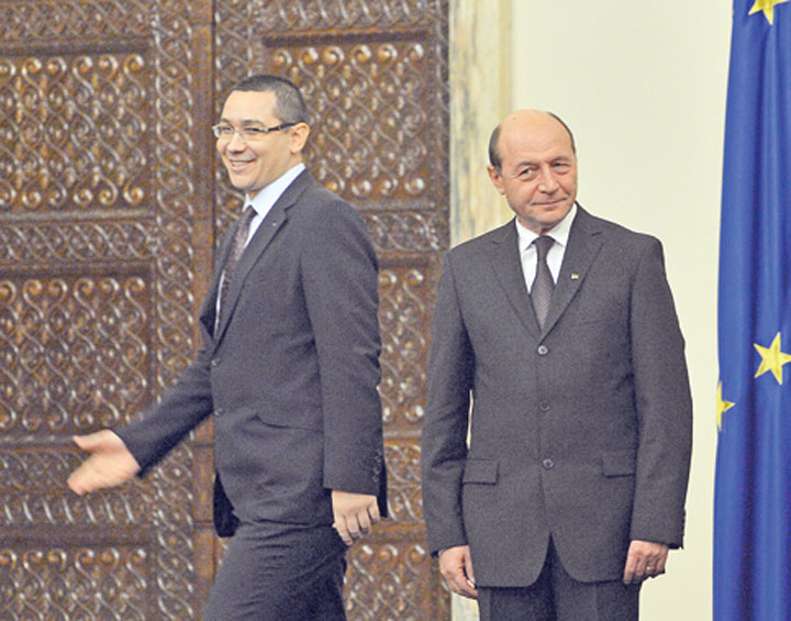 Ponta si Basescu au cazut de acord in privinta ministrilor interimari