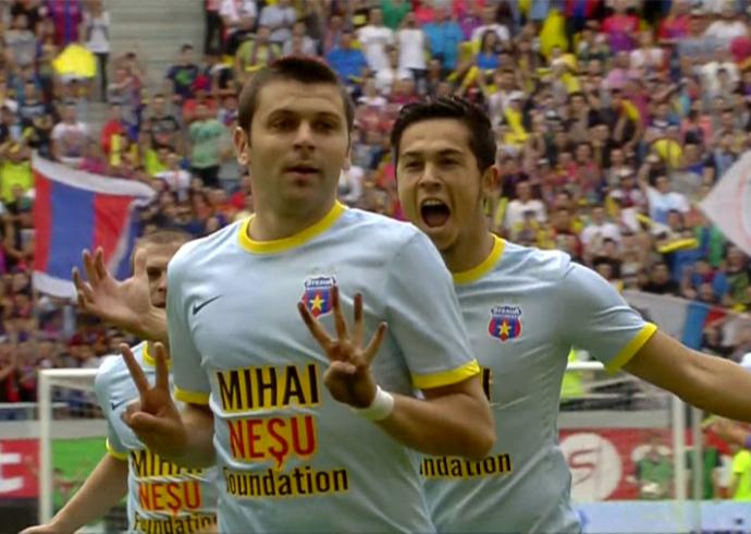 Steaua – Brasov 4-0. Patru pentru titlul 24 (VIDEO)