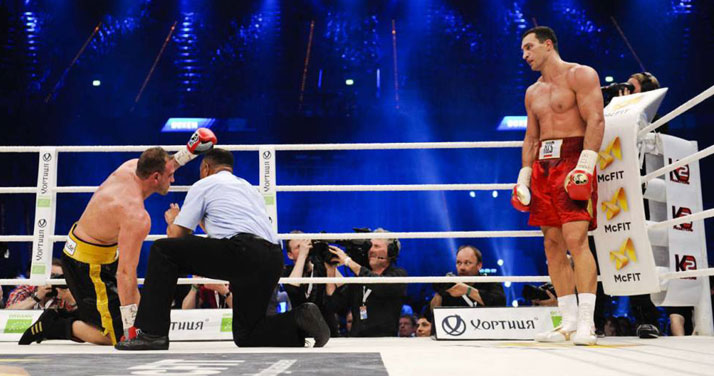 Wladimir Klitschko l-a macelarit pe italianul Pianeta. Cine ar fi crezut intr-un asemenea deznodamant?