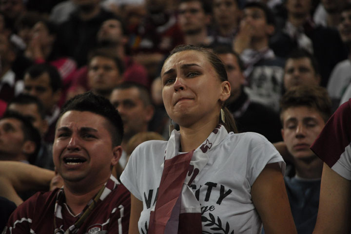 Petrecere trista la 90 de ani de la infiintarea FC Rapid: Au sarbatorit falimentul