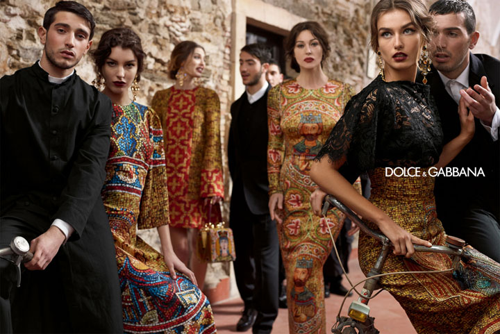 Romanca Andreea Diaconu i-a luat fata celebrei Monica Belluci