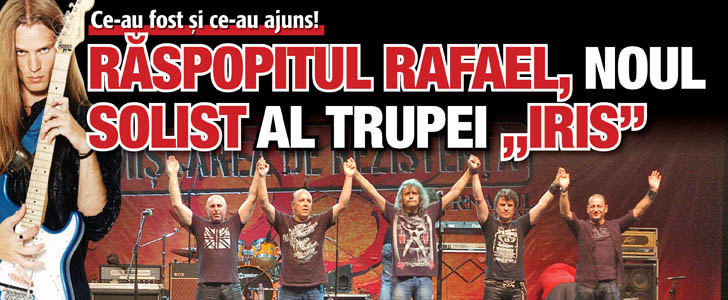 Ce-au fost si ce-au ajuns! Raspopitul Rafael, noul solist al trupei Iris