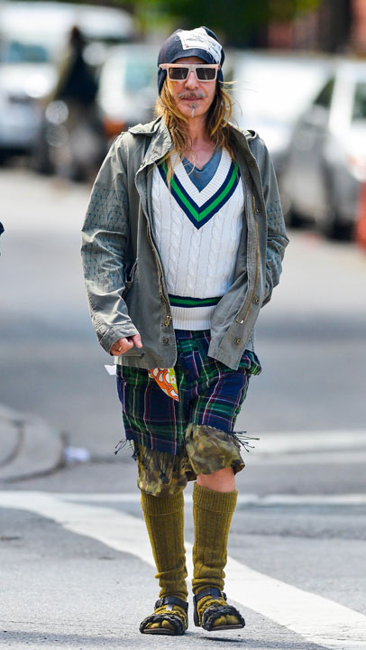 John Galliano and Grace Coddington Grab Lunch in New York - Ziarul National