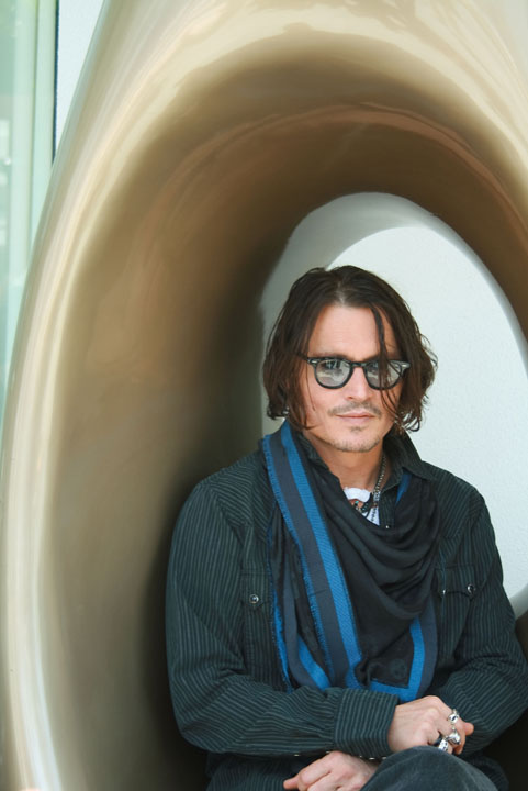 Johnny Depp Portrait Session - Ziarul National