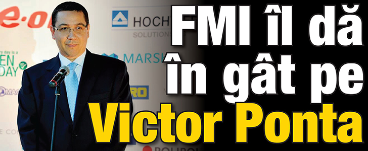 FMI l-a dat in gat pe Ponta