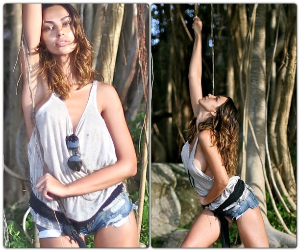 Madalina Ghenea, imbracata intr-un maiou alb, face deliciul barbatilor! Foto de SENZATIE!