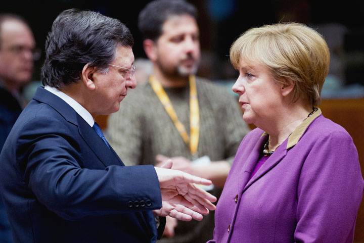 Inclestare Barroso-Merkel pe tema „groparului bancilor”