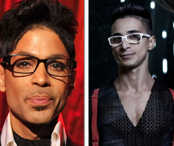 Chupi de la Mandinga, confundat cu Prince