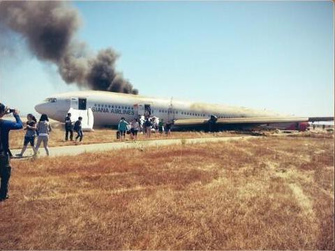 Bilant tragic al accidentului aviatic din San Francisco: doi morti si 182 de raniti! (VIDEO)