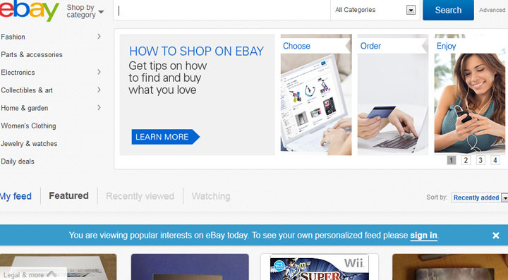 Comertul online – ce se va vinde bine pe eBay