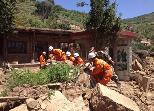 Cutremur cu zeci de morti in China