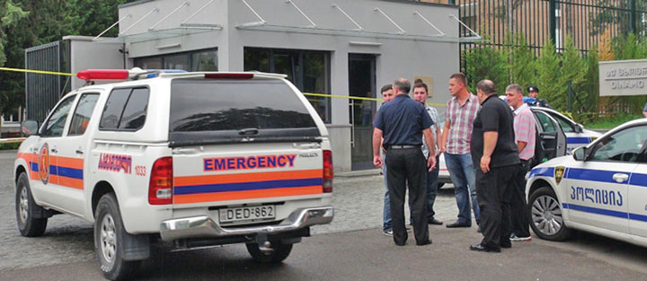 Groaza la Tbilisi: Amenintare cu bomba in cantonamentul lui Dinamo!