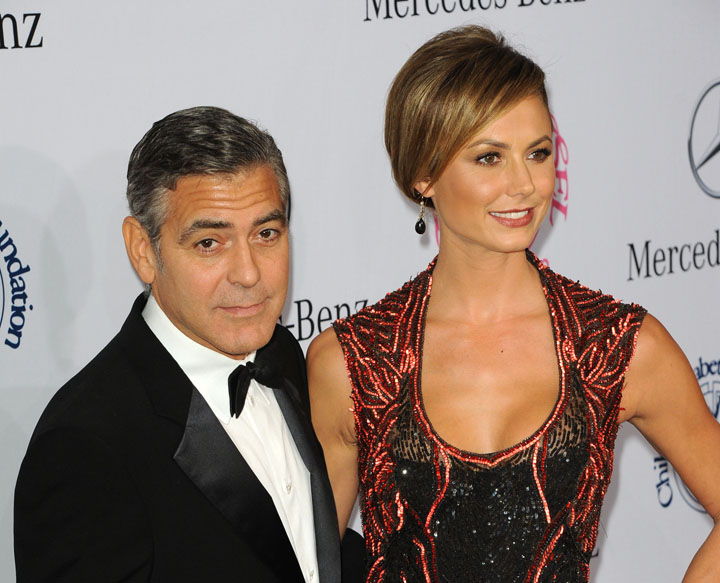 george clooney si stacy hepta - Ziarul National