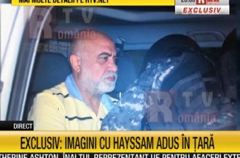 Primele imagini cu Omar Haysam de cand se afla in Romania