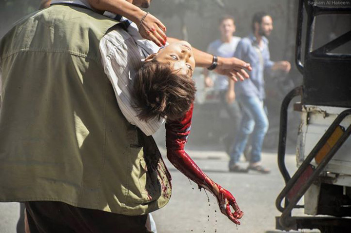 Campanie fara precedent pe retelele de socializare! „Luati atitudine in apararea copiilor din Siria!”