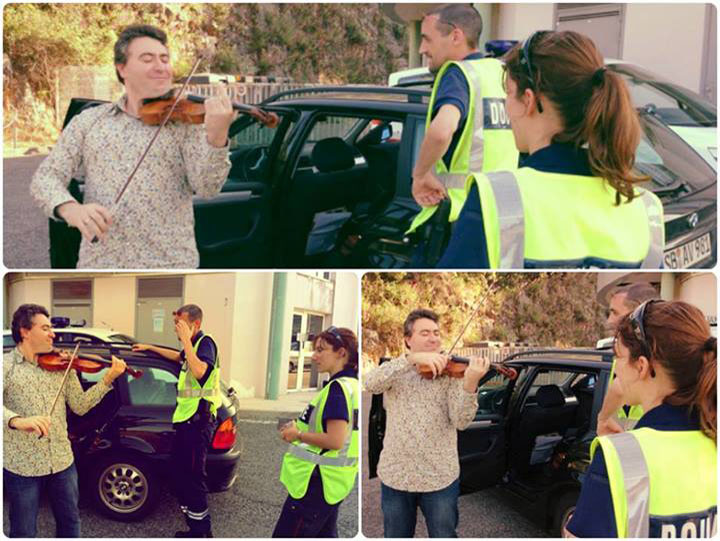 Violonistul Maxim Vengerov, concert pentru politia de frontiera