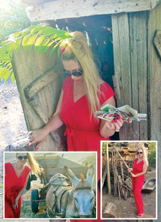 Oana Lis, vacanta all-inclusive la tara!