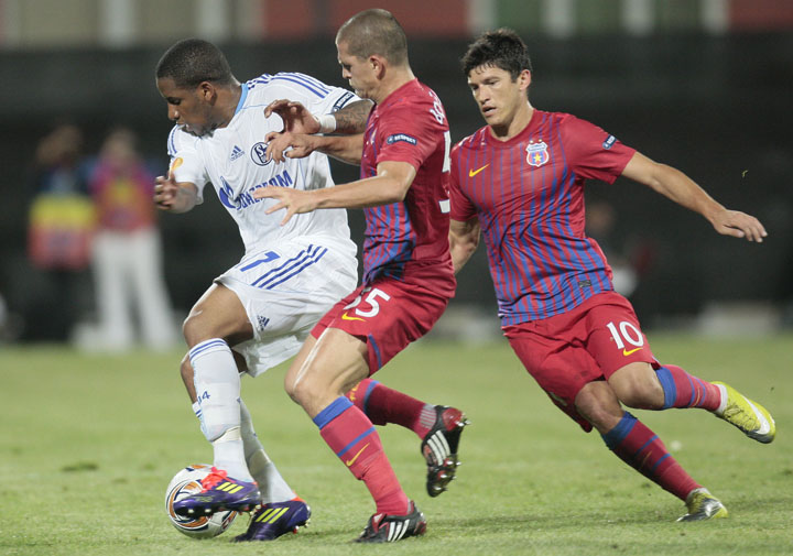 Romania Soccer Europa League Steaua Shalke 04 - Ziarul National