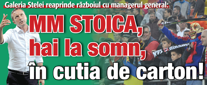 MM Stoica, hai la somn, in cutia de carton!