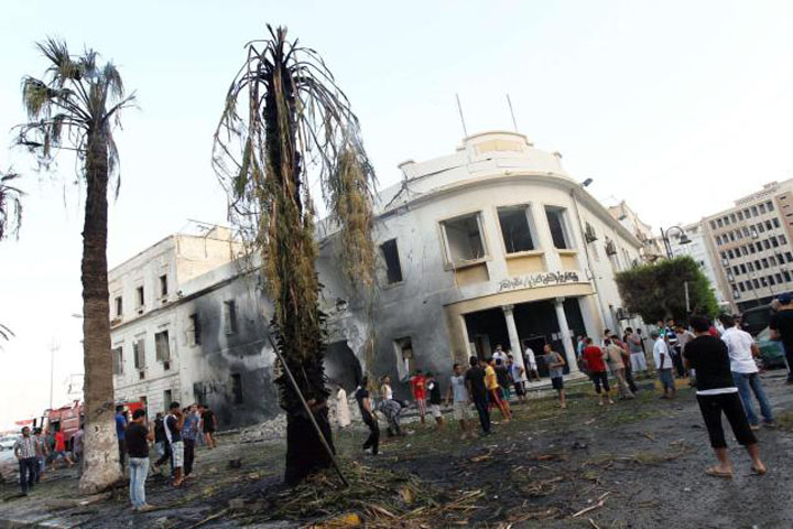 Explozie la Ministerul libian de Externe, de ”11 septembrie”