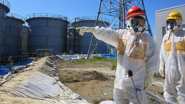 Zid de gheata in jurul reactoarelor de la Fukushima