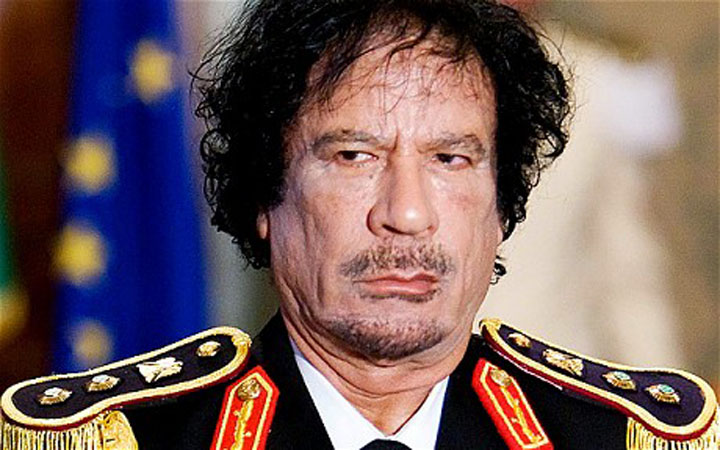 Gaddafi tinea un „harem” de sclave sexuale in subsolul palatului