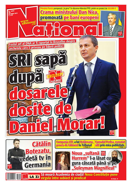 pag 01 - Ziarul National