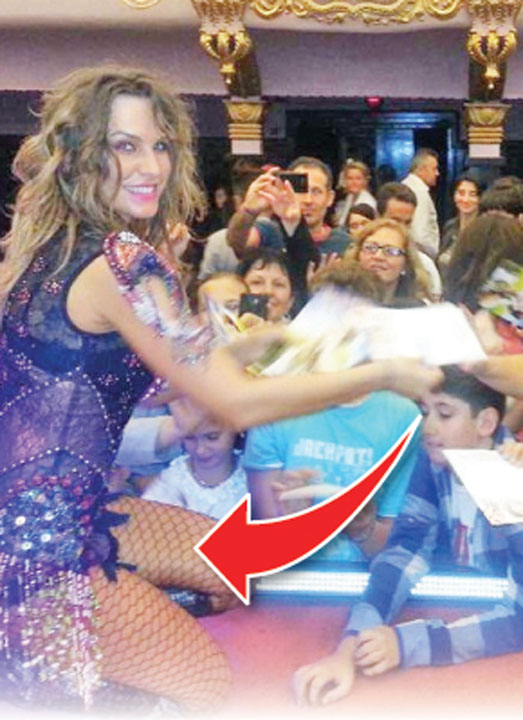Anna Lesko, la scena deschisa cu fanii!