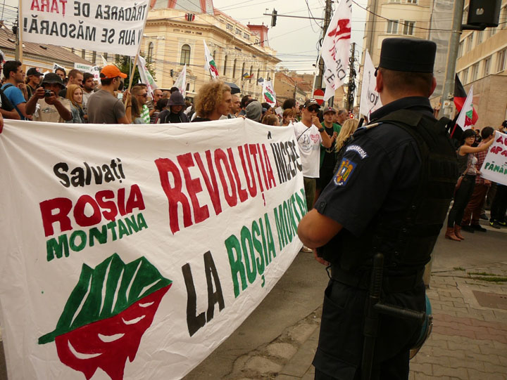 Piata Unirii a fost blocata! Ce s-a intamplat!
