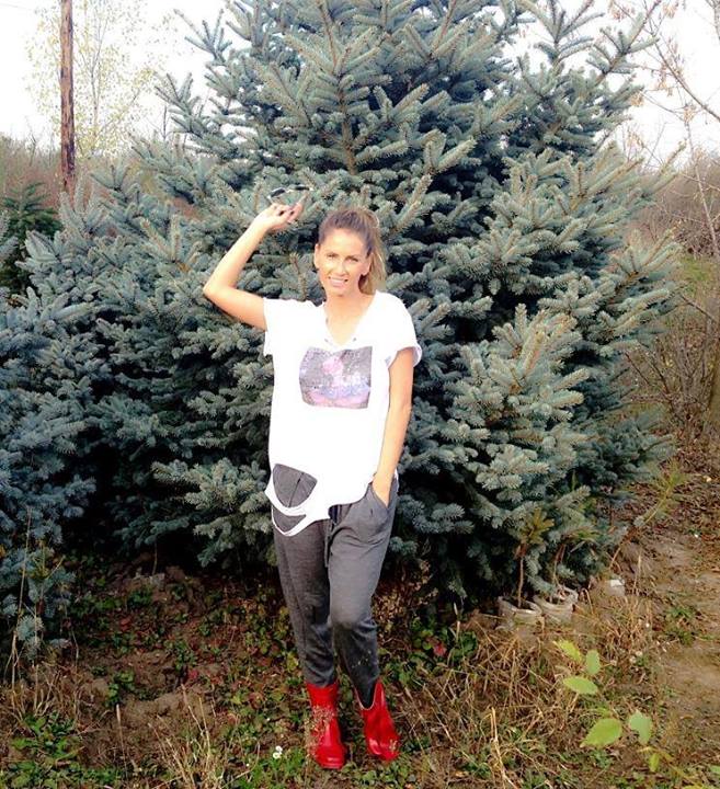 Andreea Banica si-a luat deja brad!