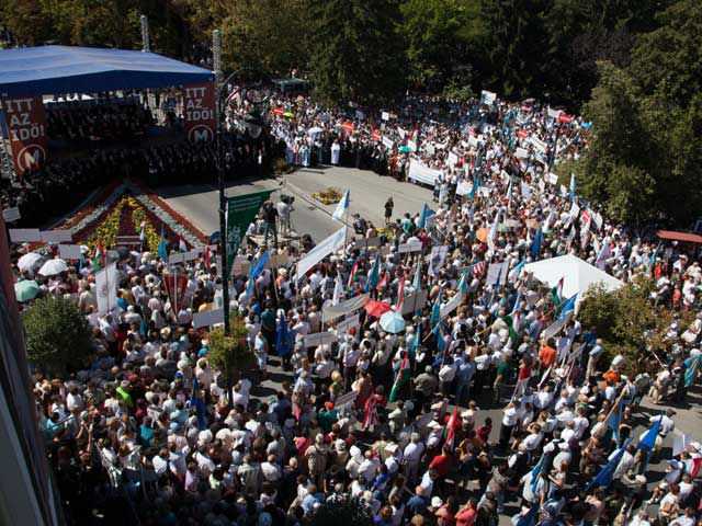 Miting de amploare in Covasna! 150.000 de maghiari vor manifesta pentru autonomia Tinutului Secuiesc