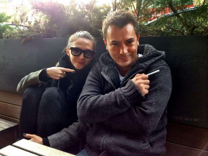 Adela Popescu si Razvan Fodor s-au cuplat pentru o poza