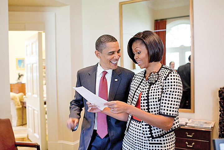 obama si michelle - Ziarul National