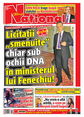 pag 01 - Ziarul National