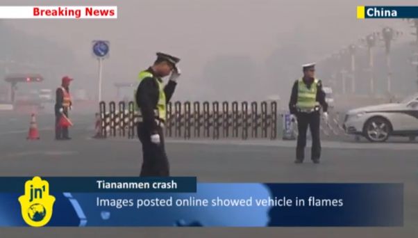 Drama in piata Tiananmen: Trei morti si mai multi turisti raniti (VIDEO)