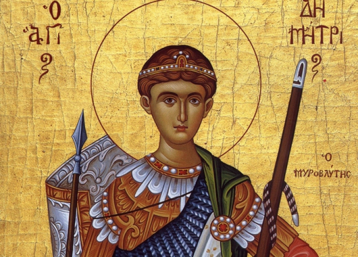 Calendar ortodox, 26 octombrie: Sfantul Mare Mucenic Dimitrie. Traditii si obiceiuri