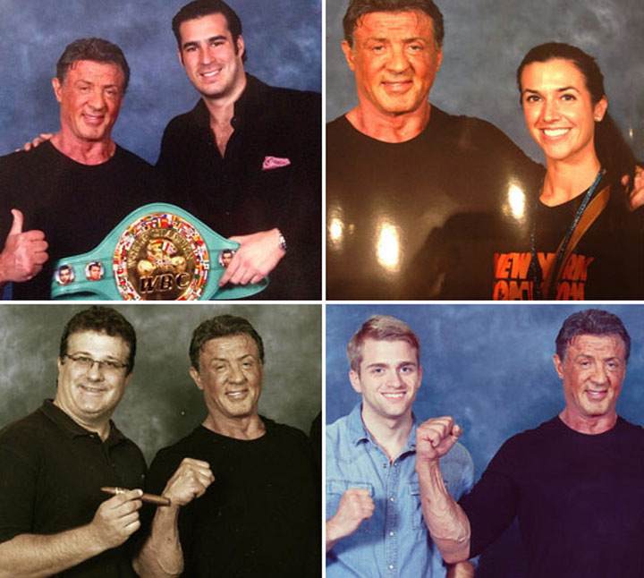 Sylvester Stallone se vinde scump: Vrea 445 de dolari pentru o poza cu el