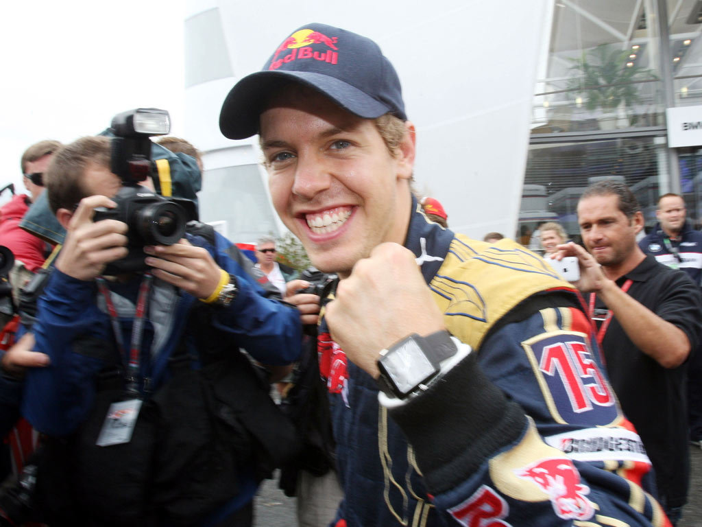 Sebastian Vettel a intrat in istoria Formulei 1