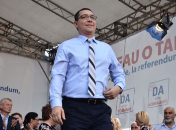 Victor Ponta - Miting USL - Narcis Pop (78) - Ziarul National