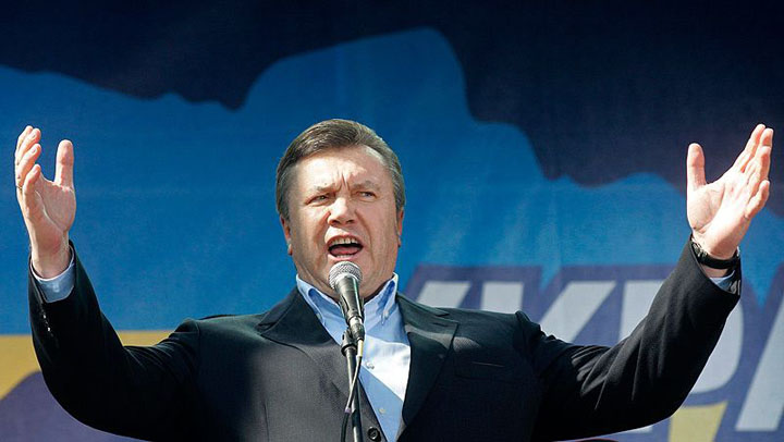 Presedintele ucrainean Viktor Ianukovici a incercat sa fuga in Rusia
