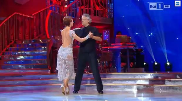 Andrea Bocelli a dansat rumba! Dansul care a impresionat o lume intreaga!