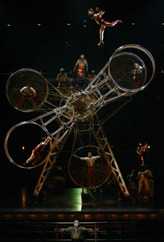 Accident INGROZITOR la Cirque du Soleil: Un artist A CAZUT in timp ce realiza „Roata Mortii”