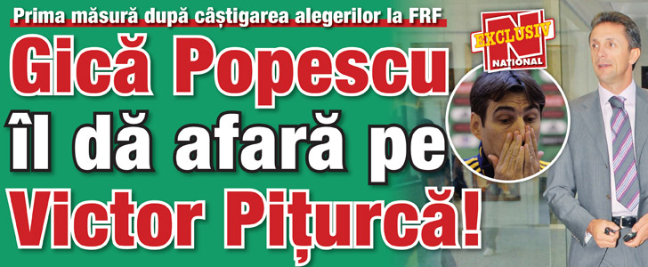 Gica Popescu il da afara pe Victor Piturca!