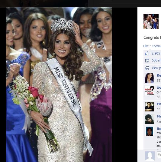 Miss Venezuela e cea mai frumoasa femeie din lume: Uite-o pe MISS UNIVERS 2013! (VIDEO)