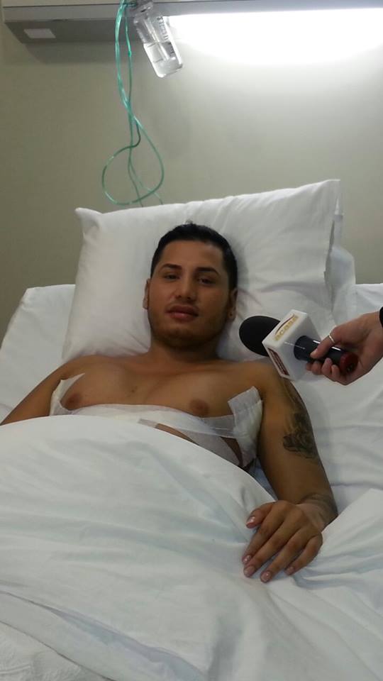 Adrian Pescariu este mandru de pectoralii lui! Cum arata dupa implantul cu silicon!