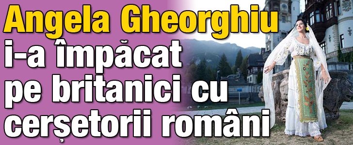 “Angela Gheorghiu ne aminteste ca romanii nu sunt o hoarda de cersetori”