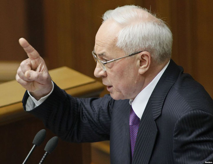 Mikola Azarov - Ziarul National